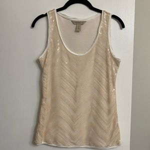 NWOT•Banana Republic Heritage Sequin Top